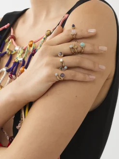 Bijoux-Chloé Bague Chloe Zodiac Cancer Multicolor 4