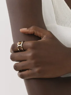 Bijoux-Chloé Bague Marcie Gold Color