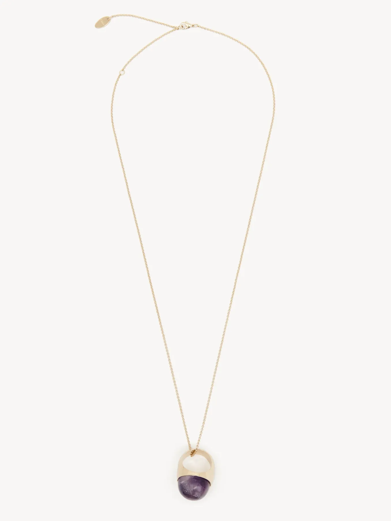 Bijoux-Chloé Bague Nancy Avec Chaine Gold Color