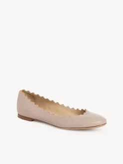 Ballerines Et Escarpins-Chloé Ballerines Lauren Pink Tea
