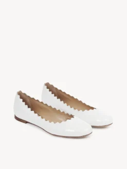 Ballerines Et Escarpins-Chloé Ballerines Lauren Blanc