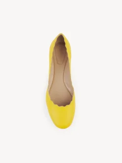 Ballerines Et Escarpins-Chloé Ballerines Lauren Citrus Yellow