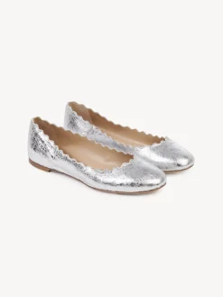 Ballerines Et Escarpins-Chloé Ballerines Lauren Silver