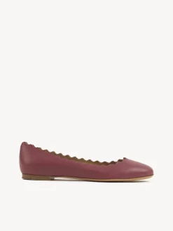 Ballerines Et Escarpins-Chloé Ballerines Lauren Tawny Red