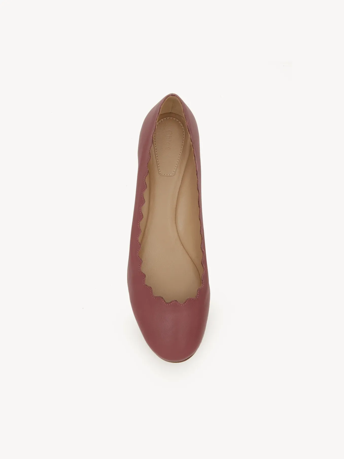 Ballerines Et Escarpins-Chloé Ballerines Lauren Tawny Red