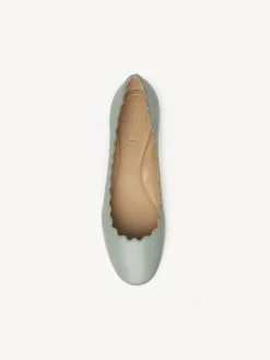 Ballerines Et Escarpins-Chloé Ballerines Lauren Bay Green