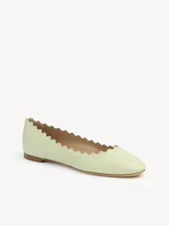 Ballerines Et Escarpins-Chloé Ballerines Lauren Hazy Green
