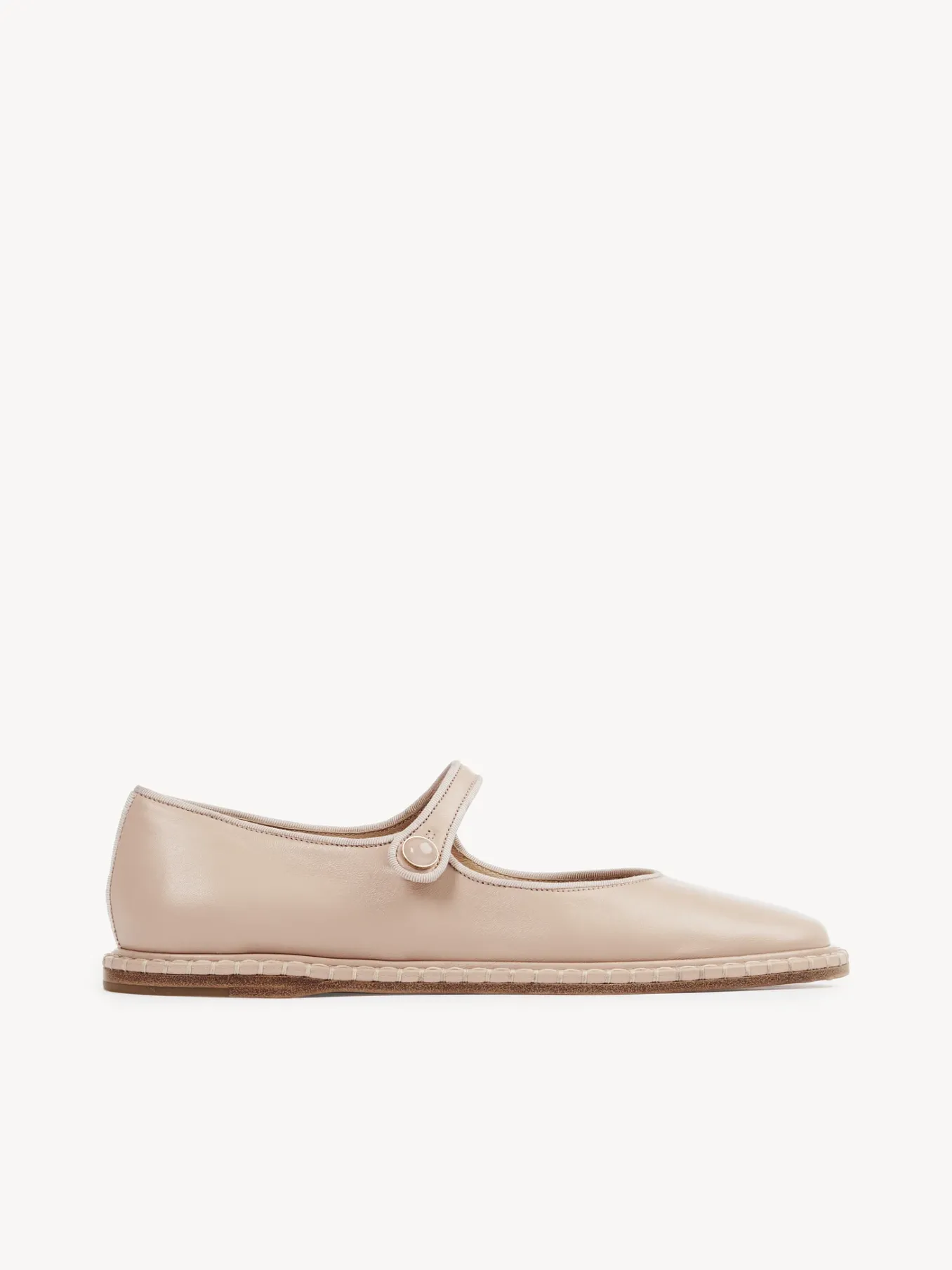 Ballerines Et Escarpins-Chloé Ballerines Mary Jane Rubie Powder