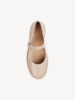 Ballerines Et Escarpins-Chloé Ballerines Mary Jane Rubie Powder