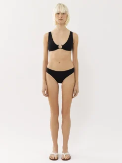 Tenues De Plage-Chloé Bas De Bikini Triangle Paraguay Chloe X Eres Noir