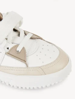 Baskets-Chloé Baskets Franckie Beige - White 1