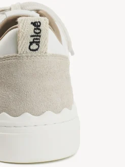 Baskets-Chloé Baskets Lauren White - Beige 1