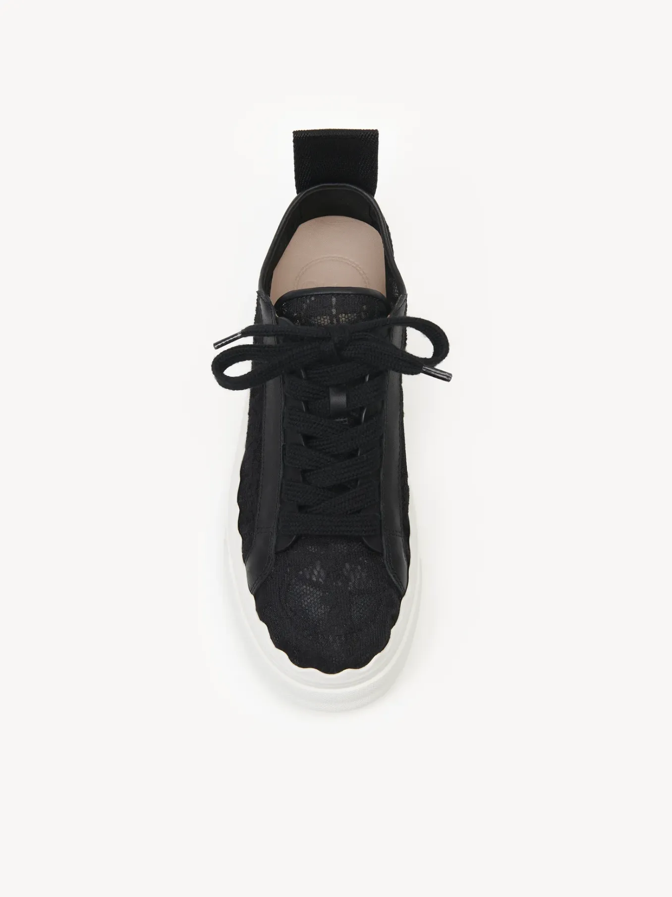 Baskets-Chloé Baskets Lauren Noir