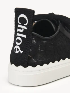 Baskets-Chloé Baskets Lauren Noir