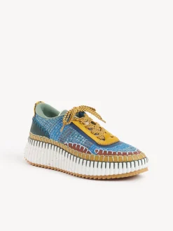 Baskets-Chloé Baskets Nama Dark Indigo