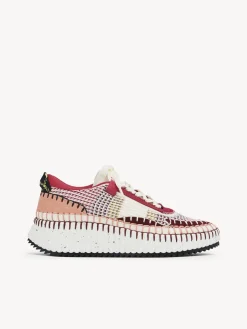 Baskets-Chloé Baskets Nama Dark Ruby