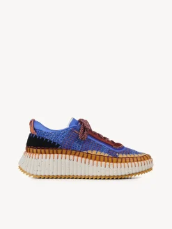 Baskets-Chloé Baskets Nama Abyssal Blue