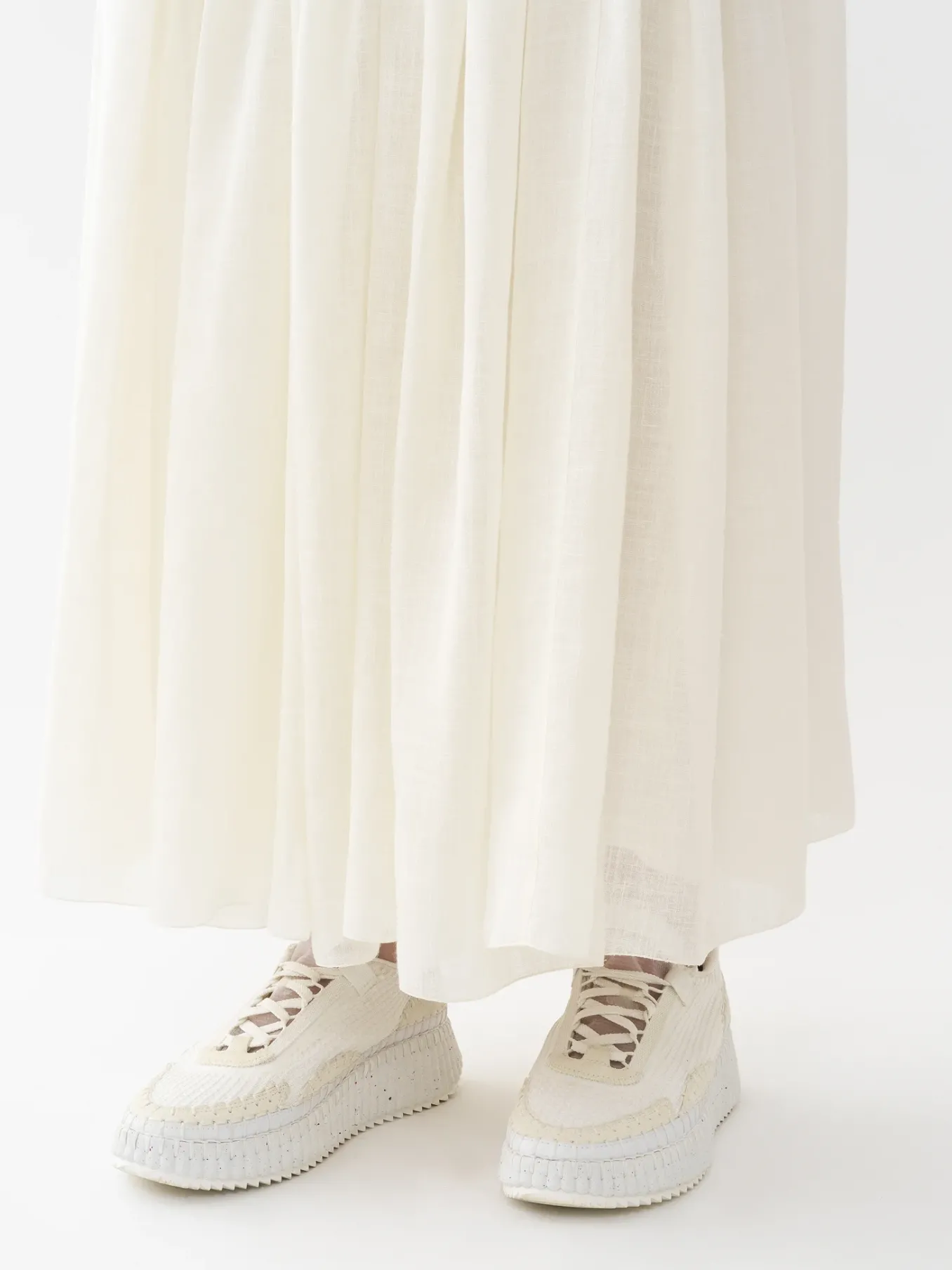 Baskets-Chloé Baskets Nama Blanc