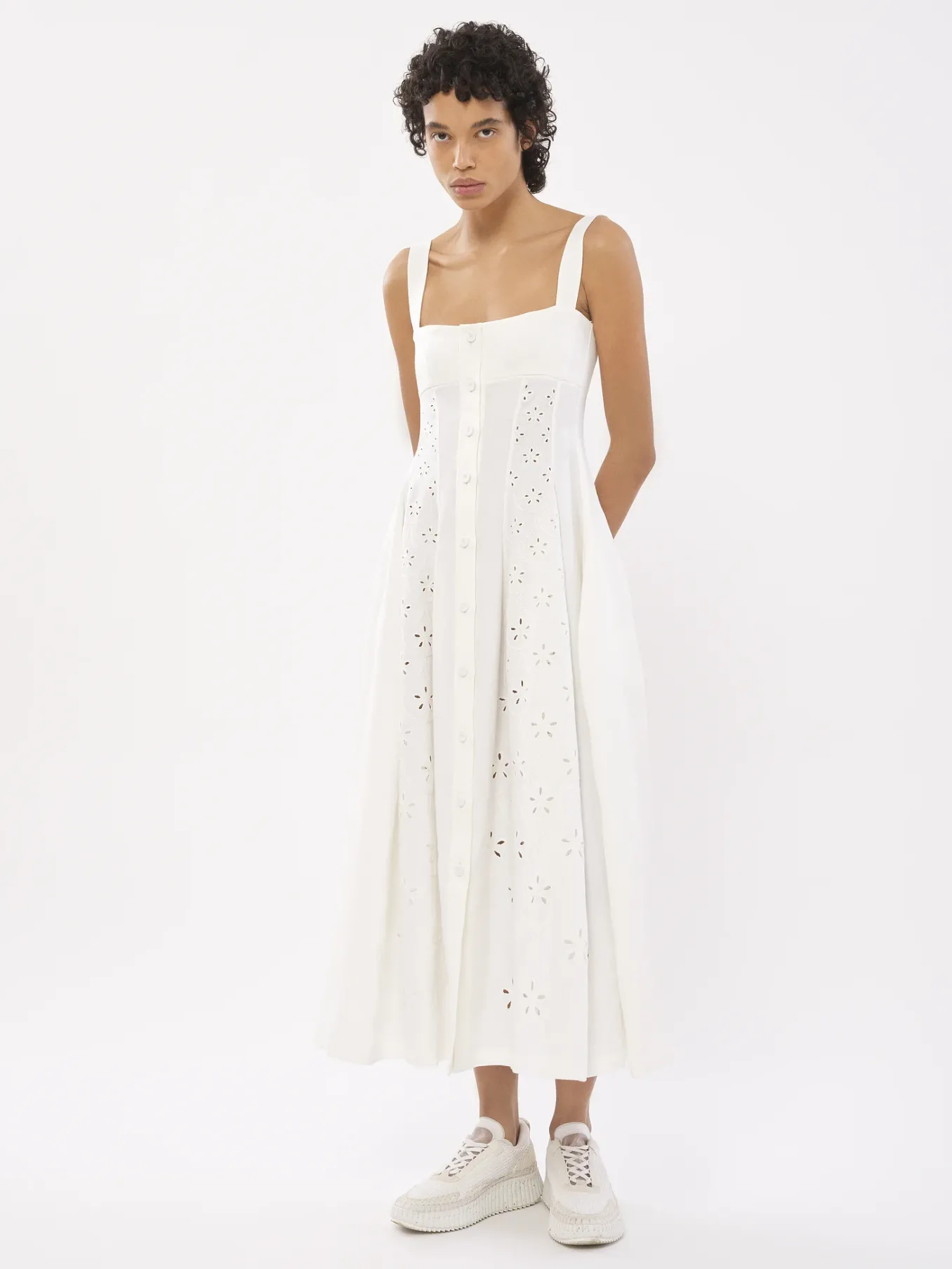 Baskets-Chloé Baskets Nama Blanc