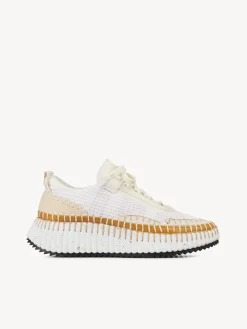 Baskets-Chloé Baskets Nama Soft White