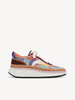 Baskets-Chloé Baskets Nama Caroline Denervaud Pour Chloe Multicolor Red 1