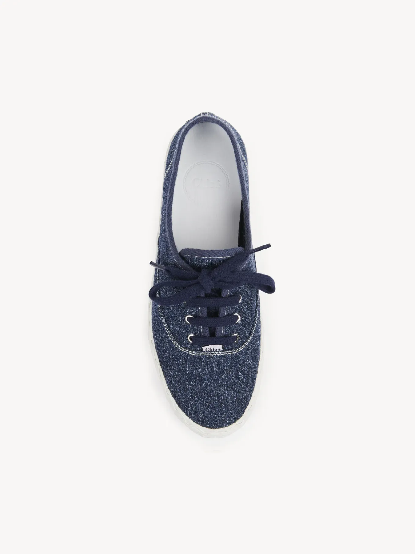 Denim-Chloé Baskets Robyn Denim