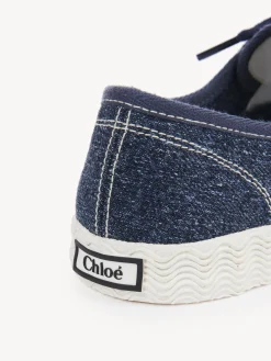 Denim-Chloé Baskets Robyn Denim
