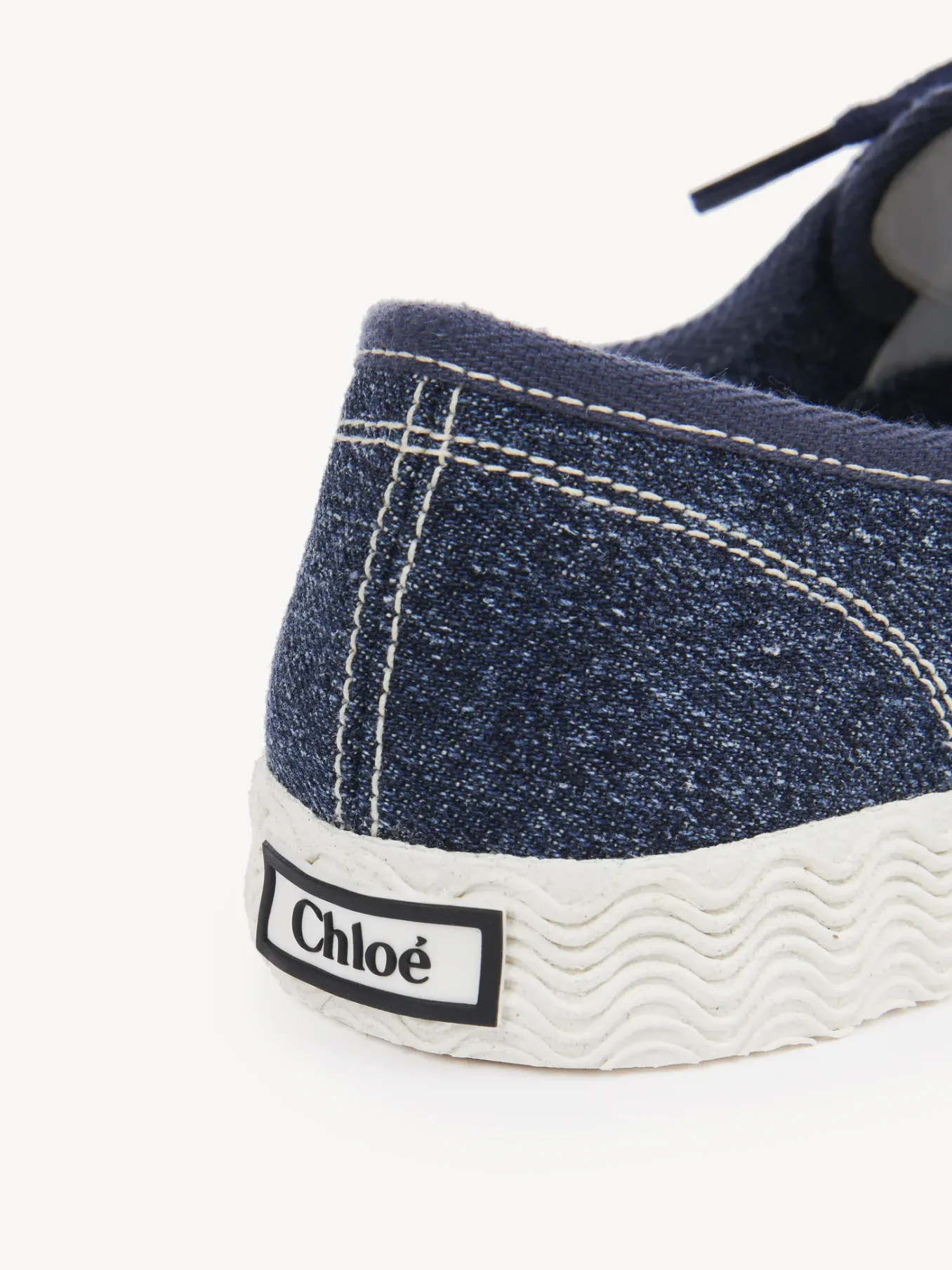 Denim-Chloé Baskets Robyn Denim
