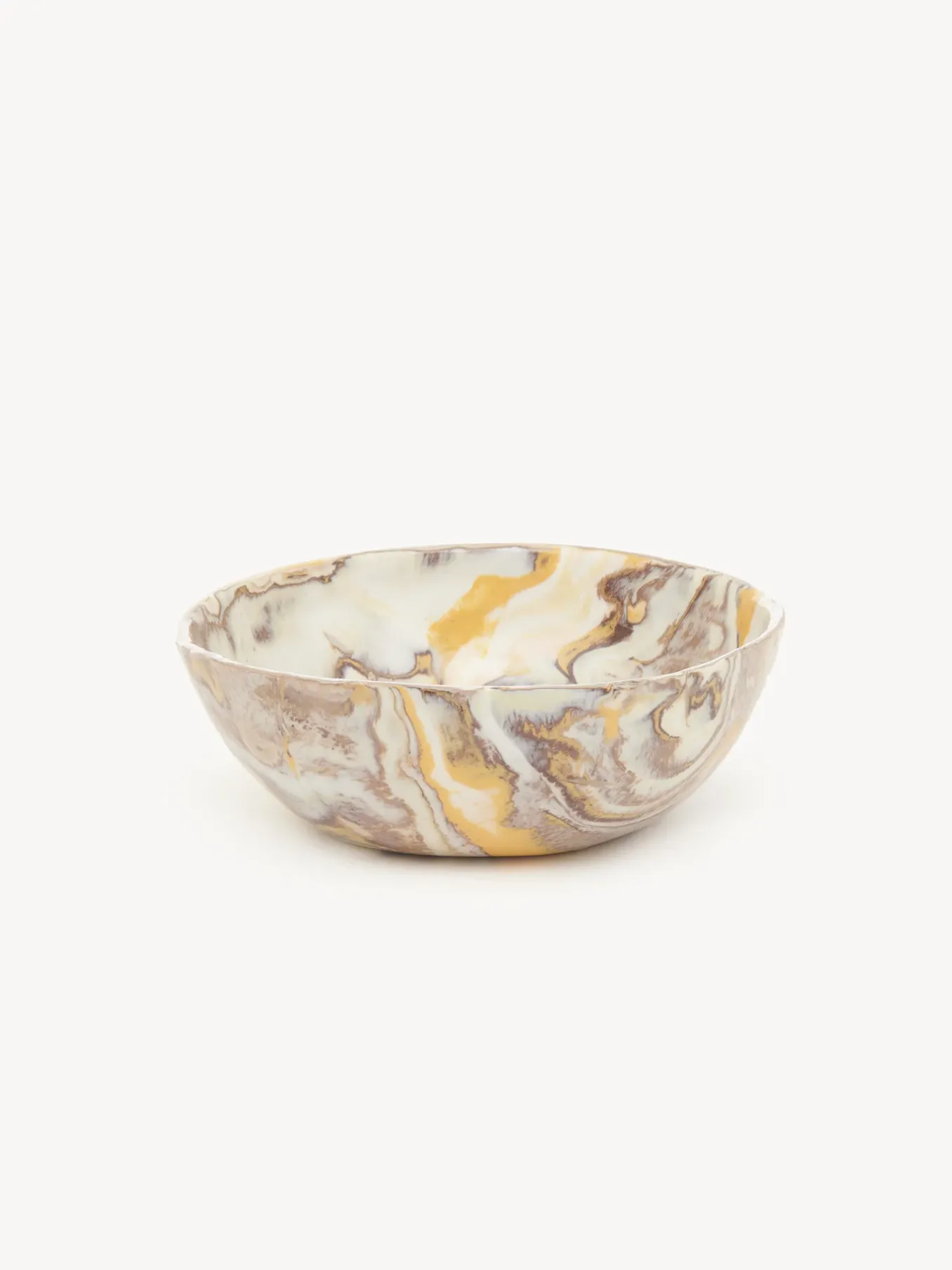 Accessoires Pour La Maison-Chloé Bol Yellow - White 1