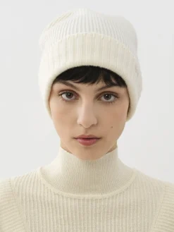 Chapeaux Et Gants-Chloé Bonnet Eden White