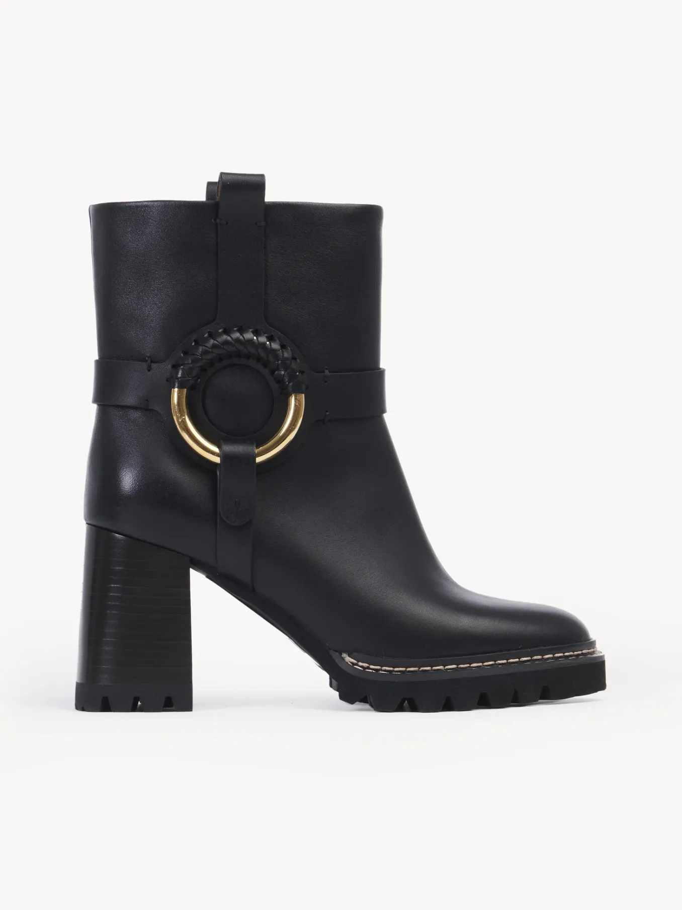 Bottes Et Bottines-Chloé Bottes A Talon Hana Noir