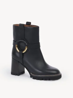 Bottes Et Bottines-Chloé Bottes A Talon Hana Noir