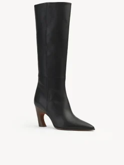 Bottes Et Bottines-Chloé Bottes A Talon Oli Noir