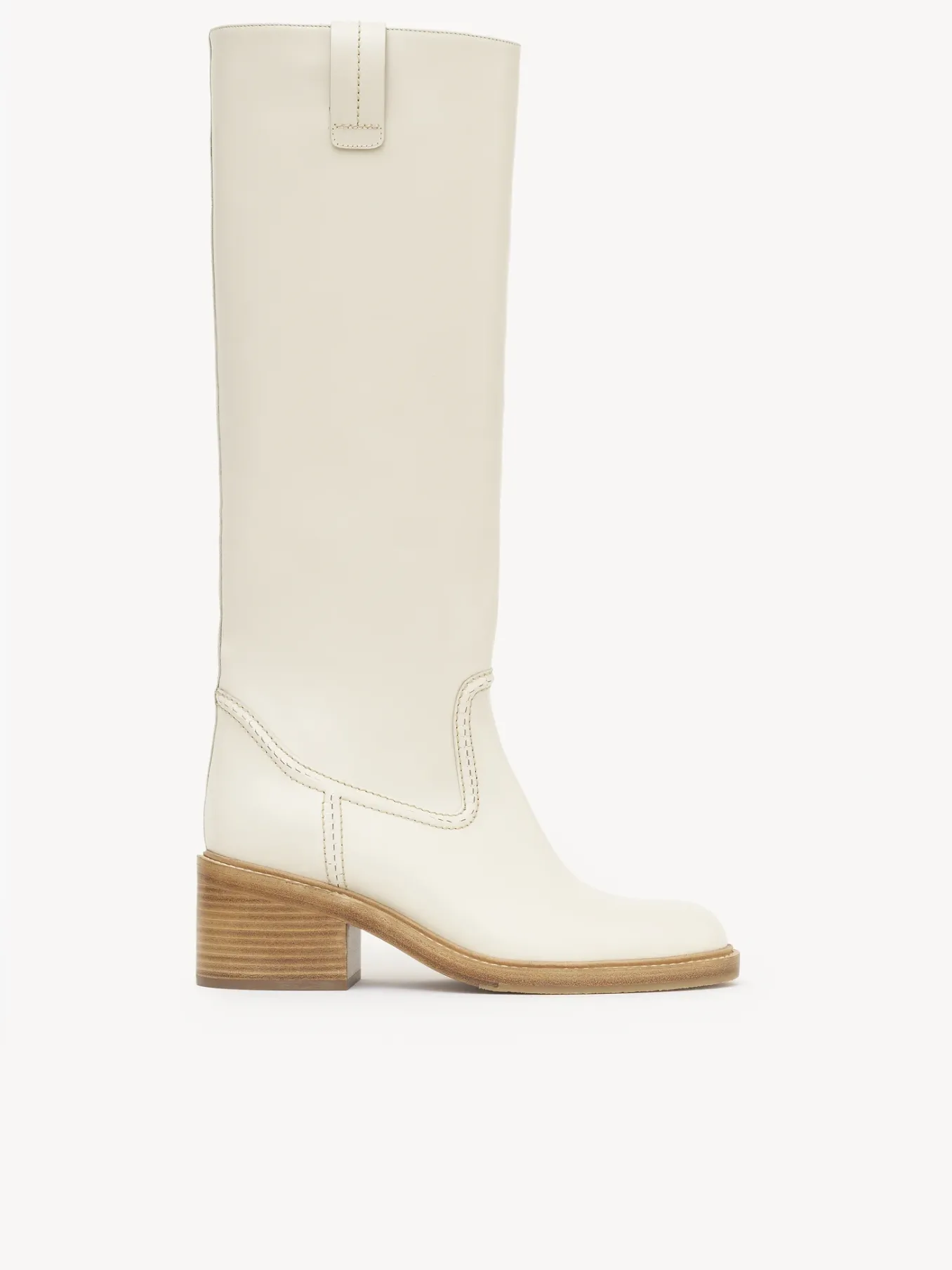Bottes Et Bottines-Chloé Bottes Mallo Eggshell
