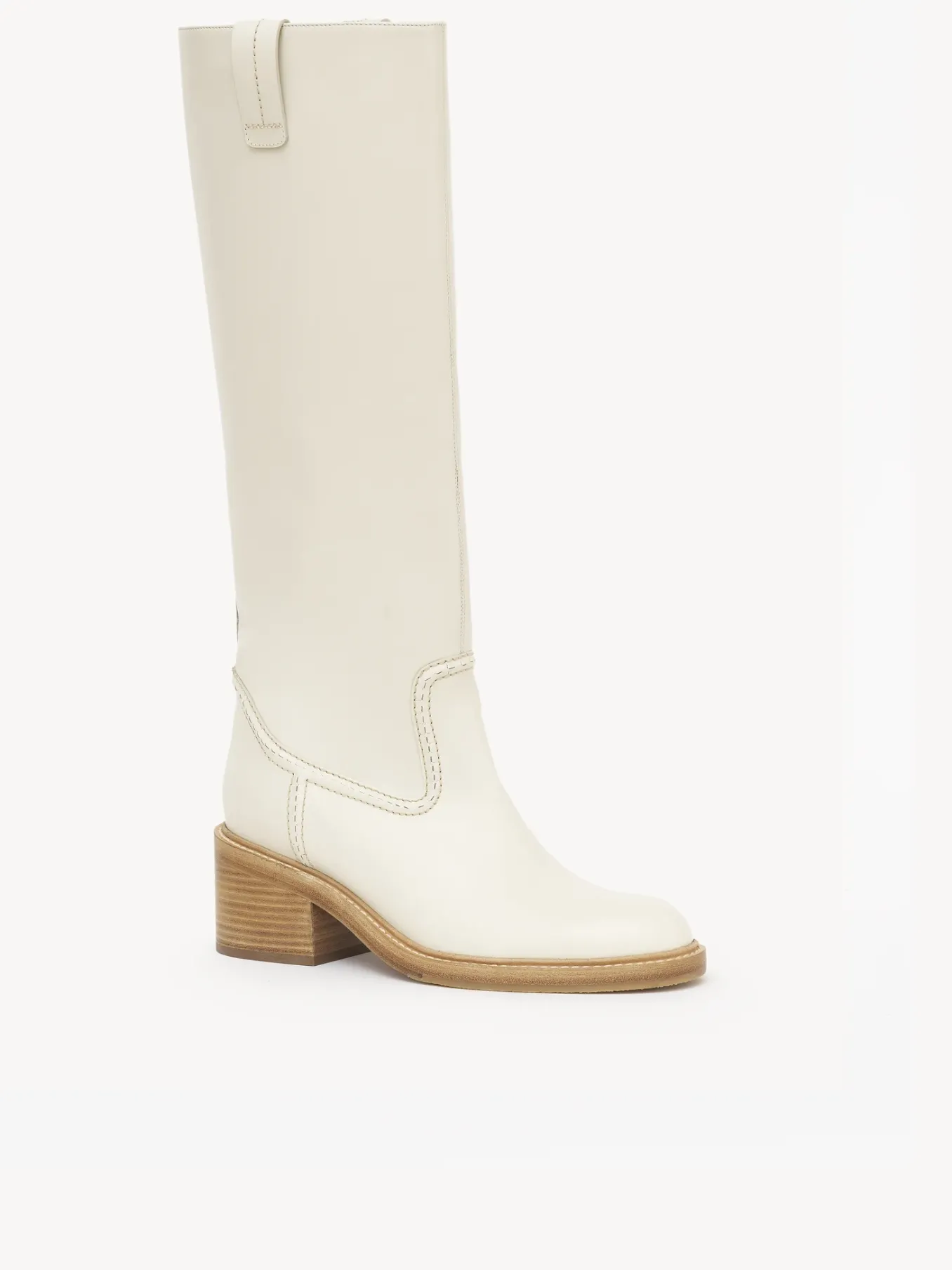 Bottes Et Bottines-Chloé Bottes Mallo Eggshell