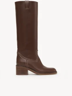 Bottes Et Bottines-Chloé Bottes Mallo Brunet Brown