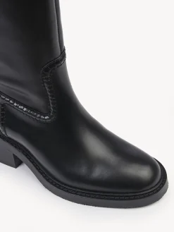 Bottes Et Bottines-Chloé Bottes Mallo Barbour Pour Chloe Noir