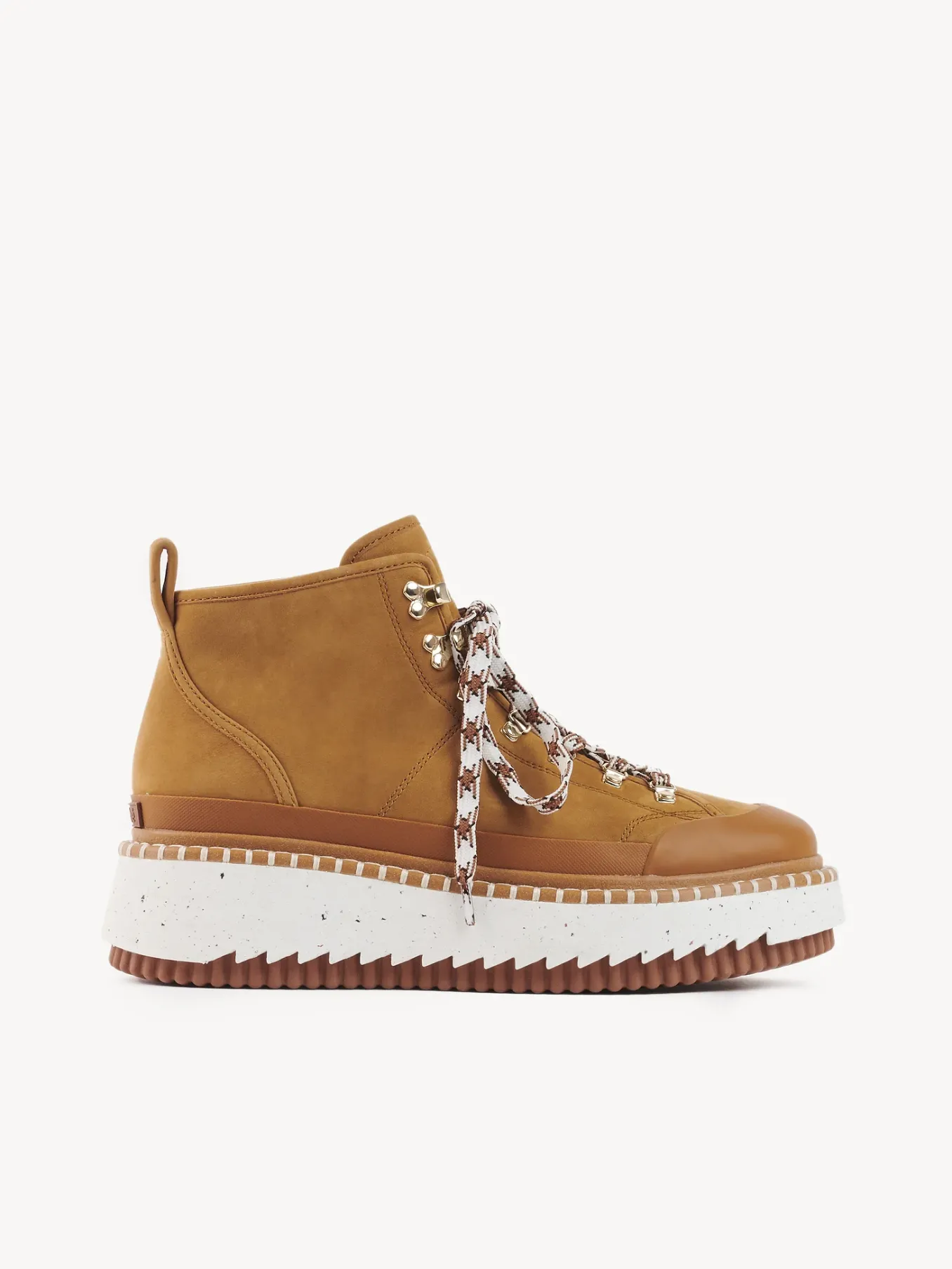 Bottes Et Bottines-Chloé Bottines A Lacets Lilli Autumnal Brown