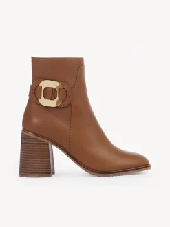 Bottes Et Bottines-Chloé Bottines A Talon Chany Cuoio