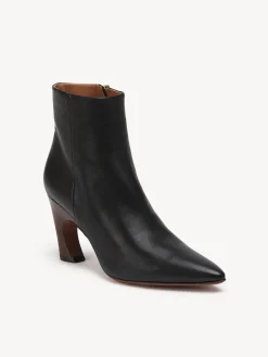 Bottes Et Bottines-Chloé Bottines A Talon Oli Noir