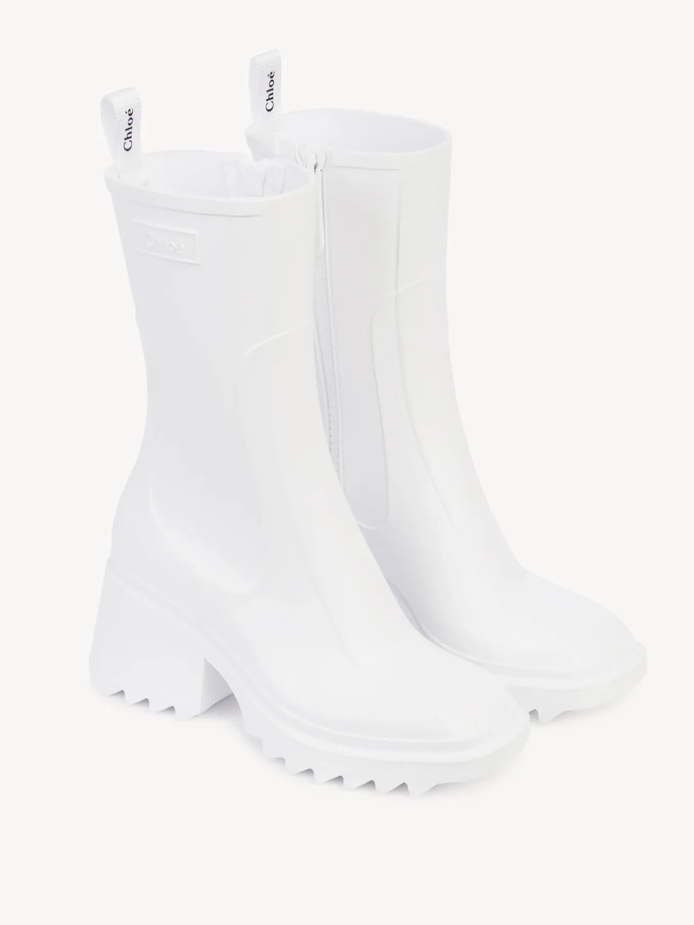 Bottes Et Bottines-Chloé Bottines Betty Blanc