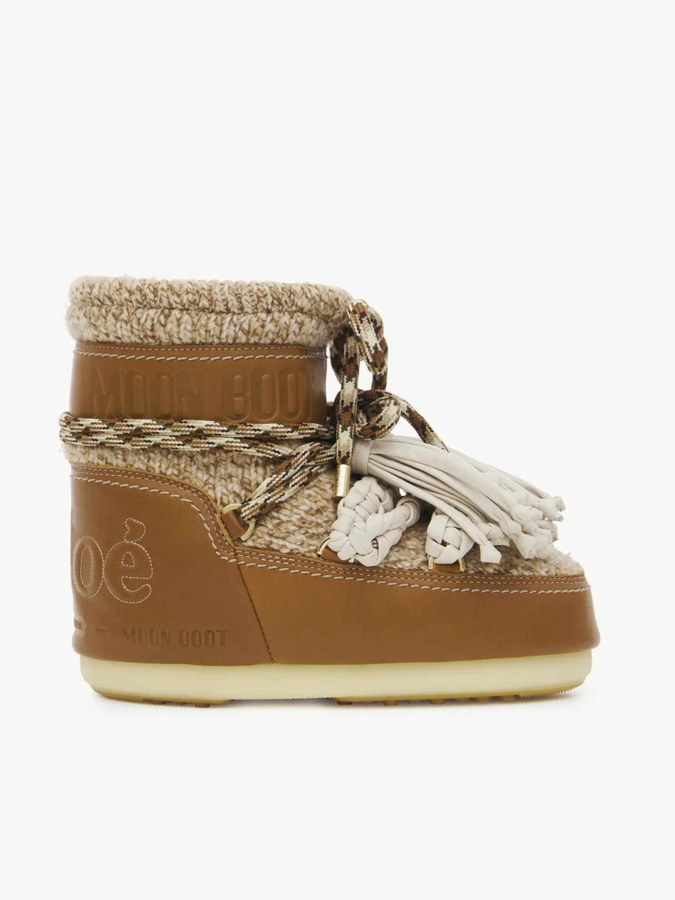 Bottes Et Bottines-Chloé Bottines Chloe X Moon Boot Luminous Ochre