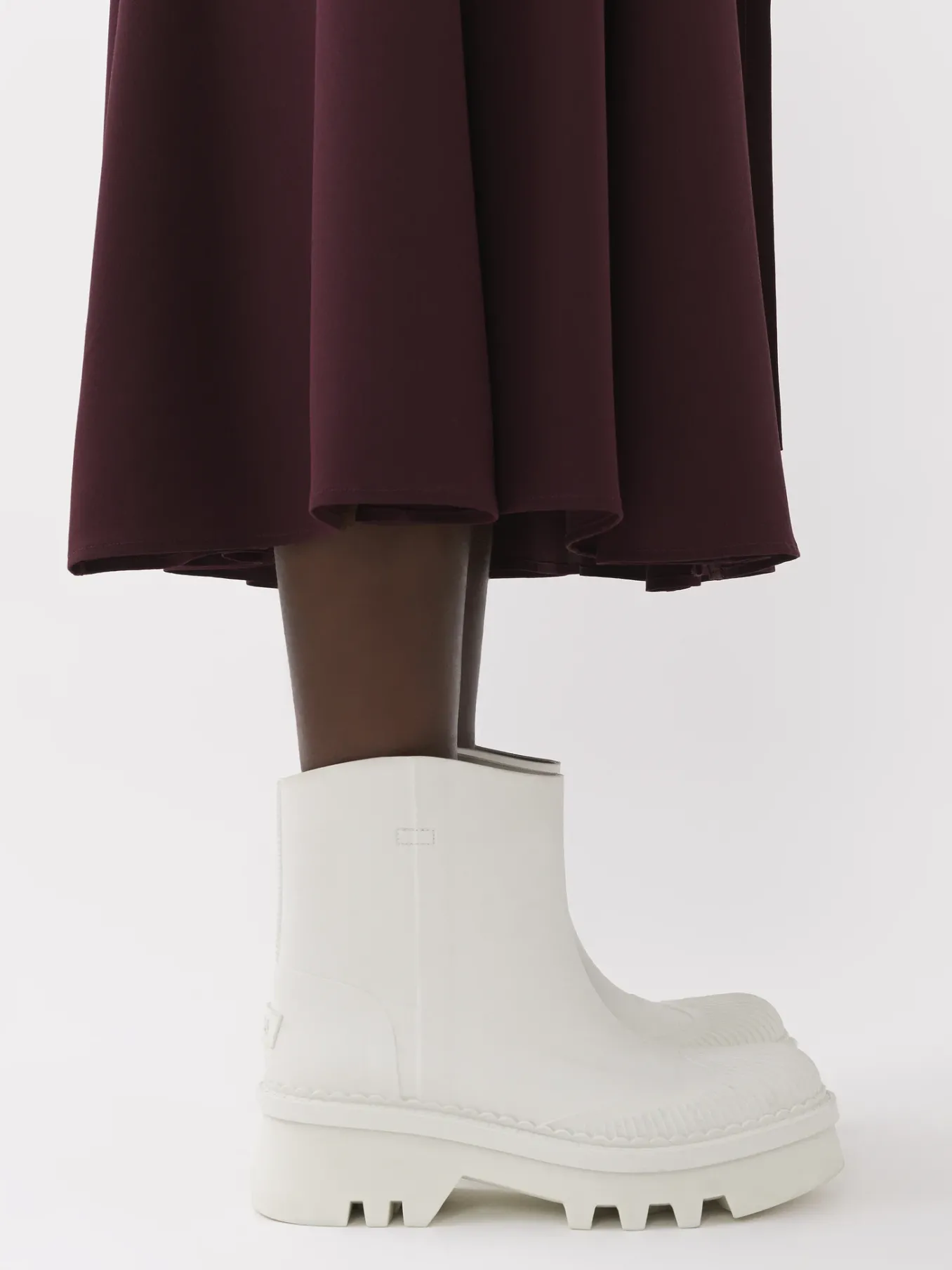 Bottes Et Bottines-Chloé Bottines Raina Blanc