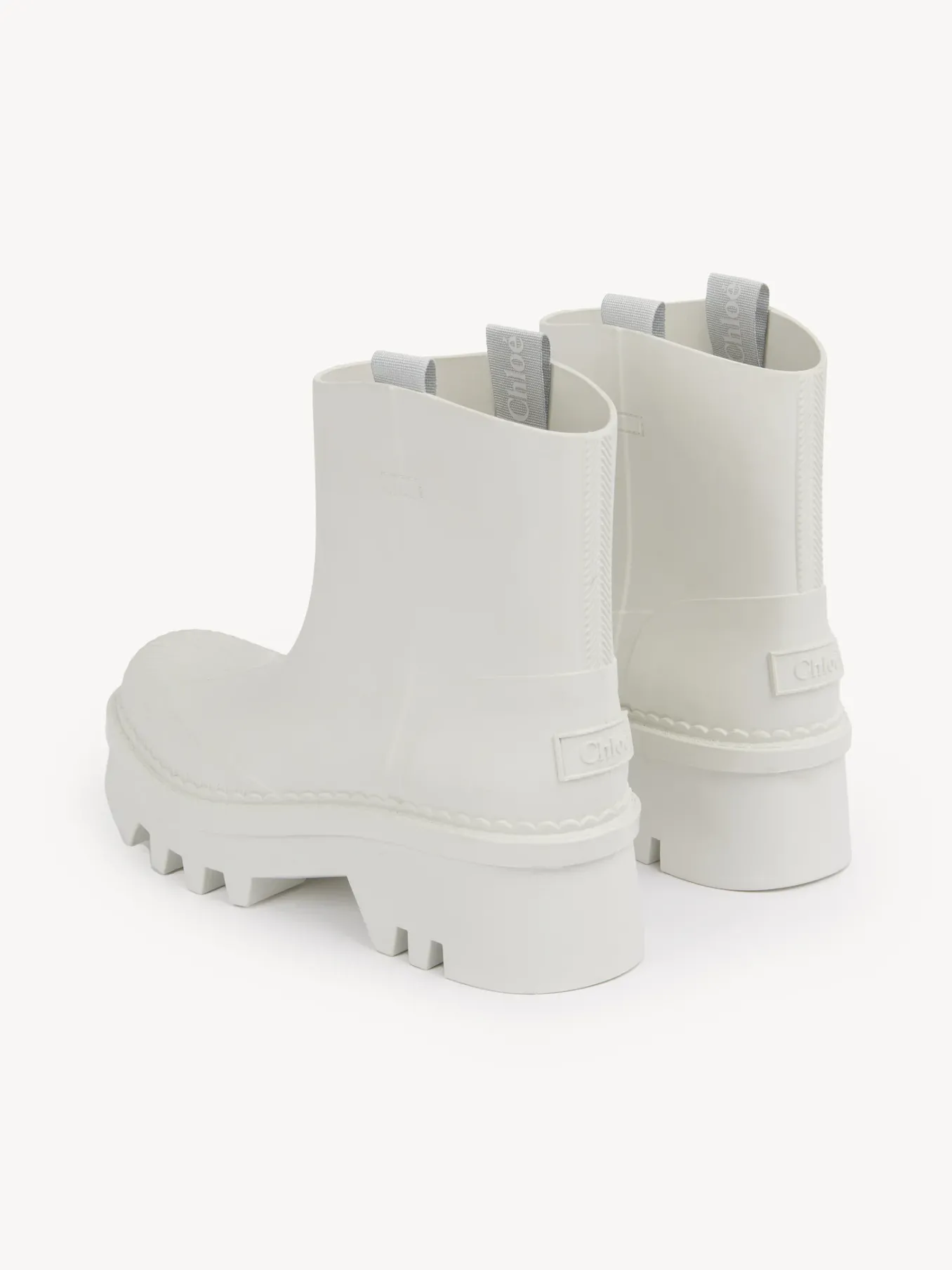 Bottes Et Bottines-Chloé Bottines Raina Blanc