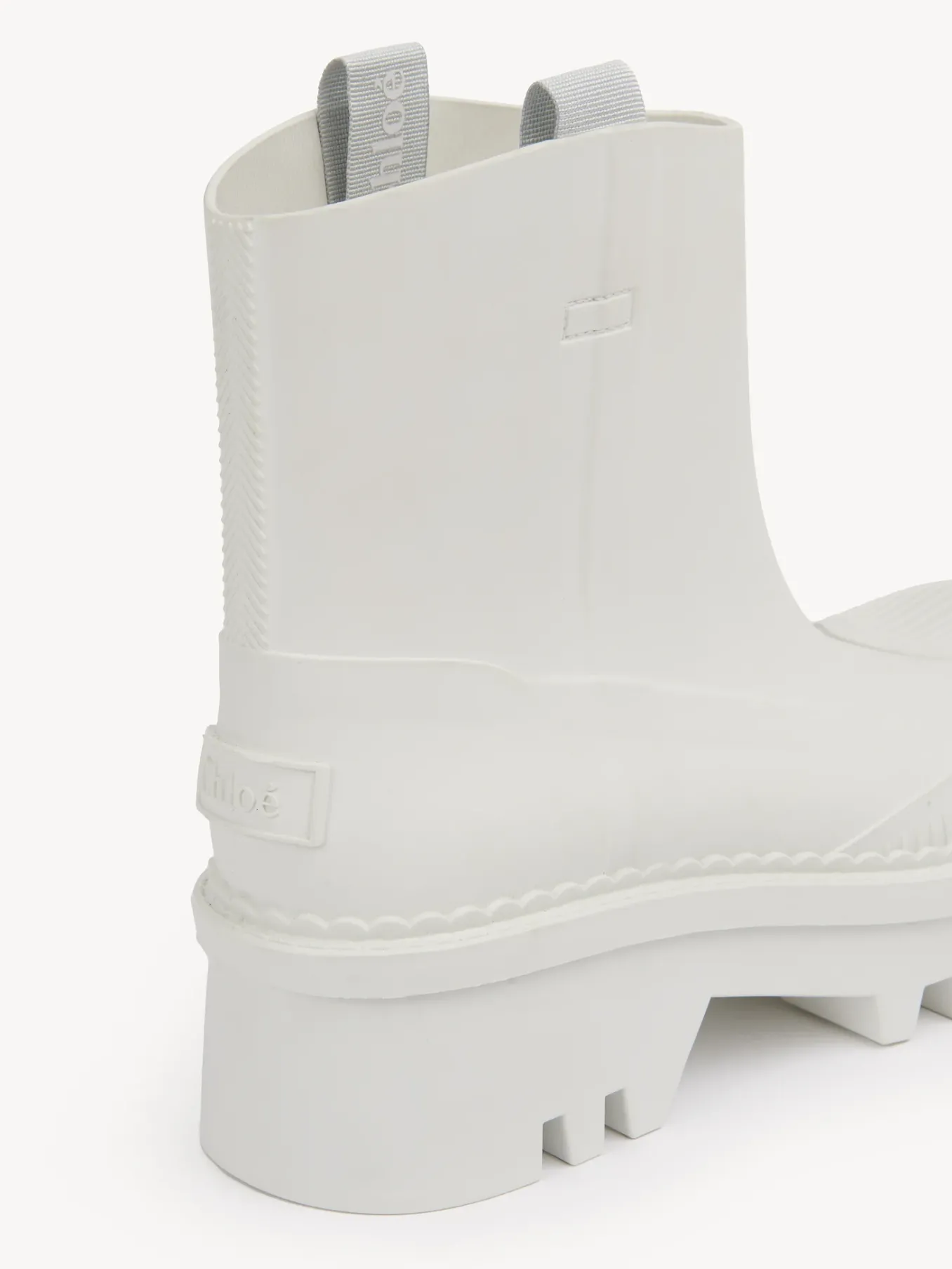 Bottes Et Bottines-Chloé Bottines Raina Blanc
