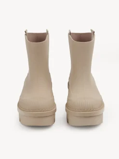 Bottes Et Bottines-Chloé Bottines Raina Beige Rosa