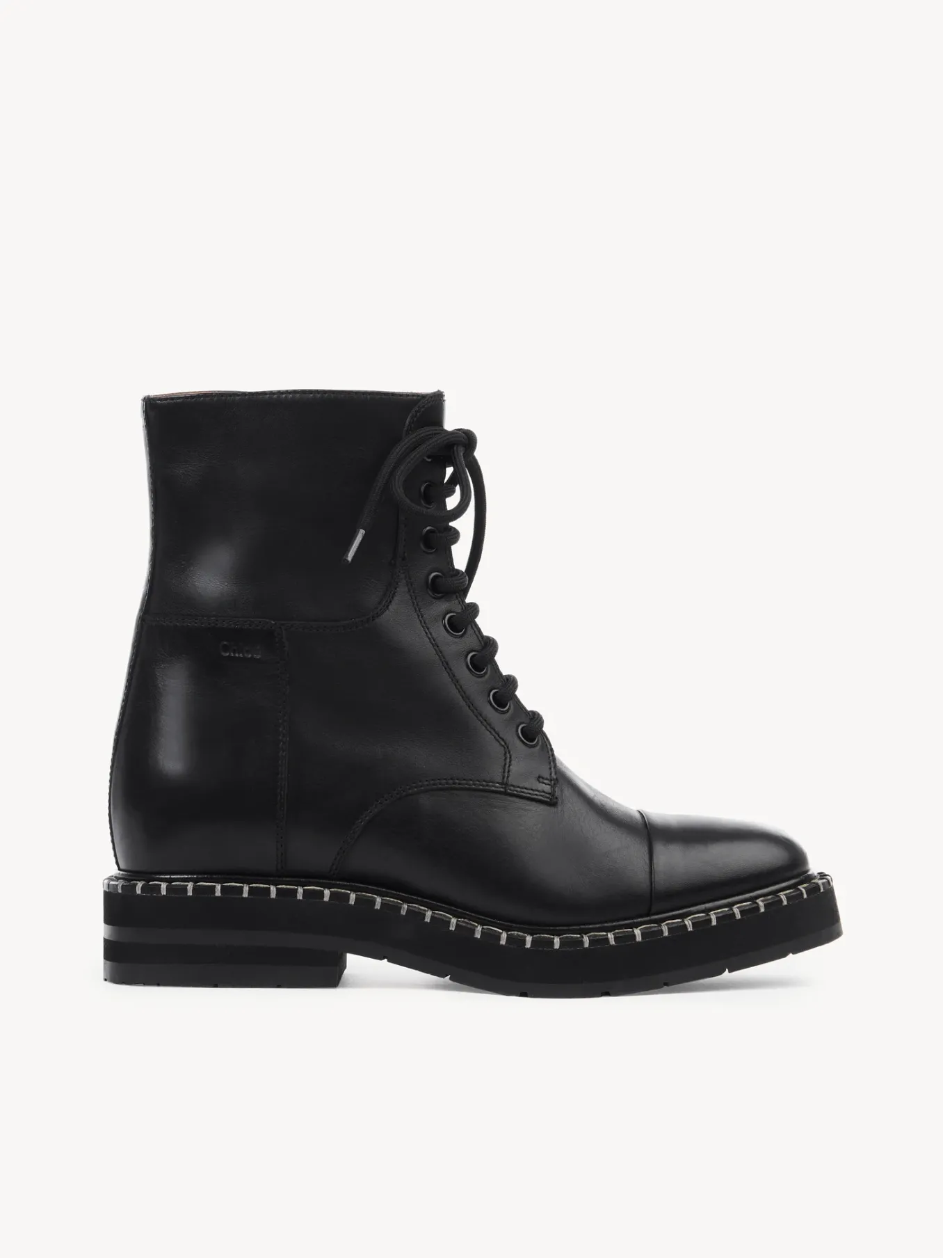 Bottes Et Bottines-Chloé Bottines Rangers Noua Noir