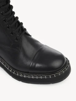 Bottes Et Bottines-Chloé Bottines Rangers Noua Noir