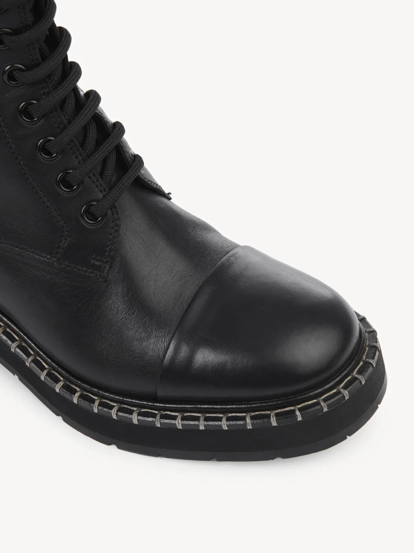 Bottes Et Bottines-Chloé Bottines Rangers Noua Noir