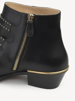 Bottes Et Bottines-Chloé Bottines Susanna Black Gold